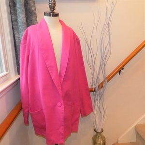 LAURISSA Vintage Blazer Pink Size 14/16